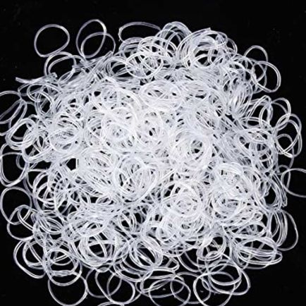 HG Clear Elastics (500)